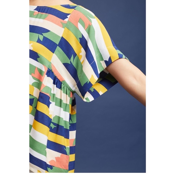 Anthropologie Maeve Milla Printed Top - Picture 2 of 3